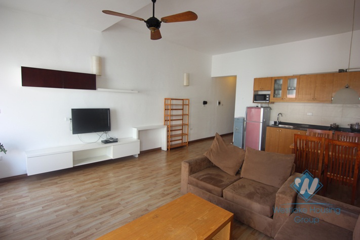 Spacious and nice serviced apartment for rent in Tay Ho